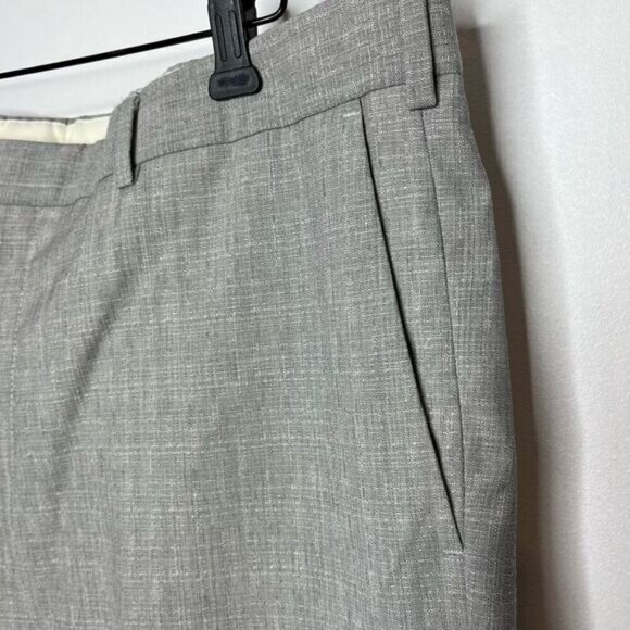 Coppley Men's Regular Fit Lightweight 100% Wool Dress Pants Gray Size 39R - Picture 3 of 13